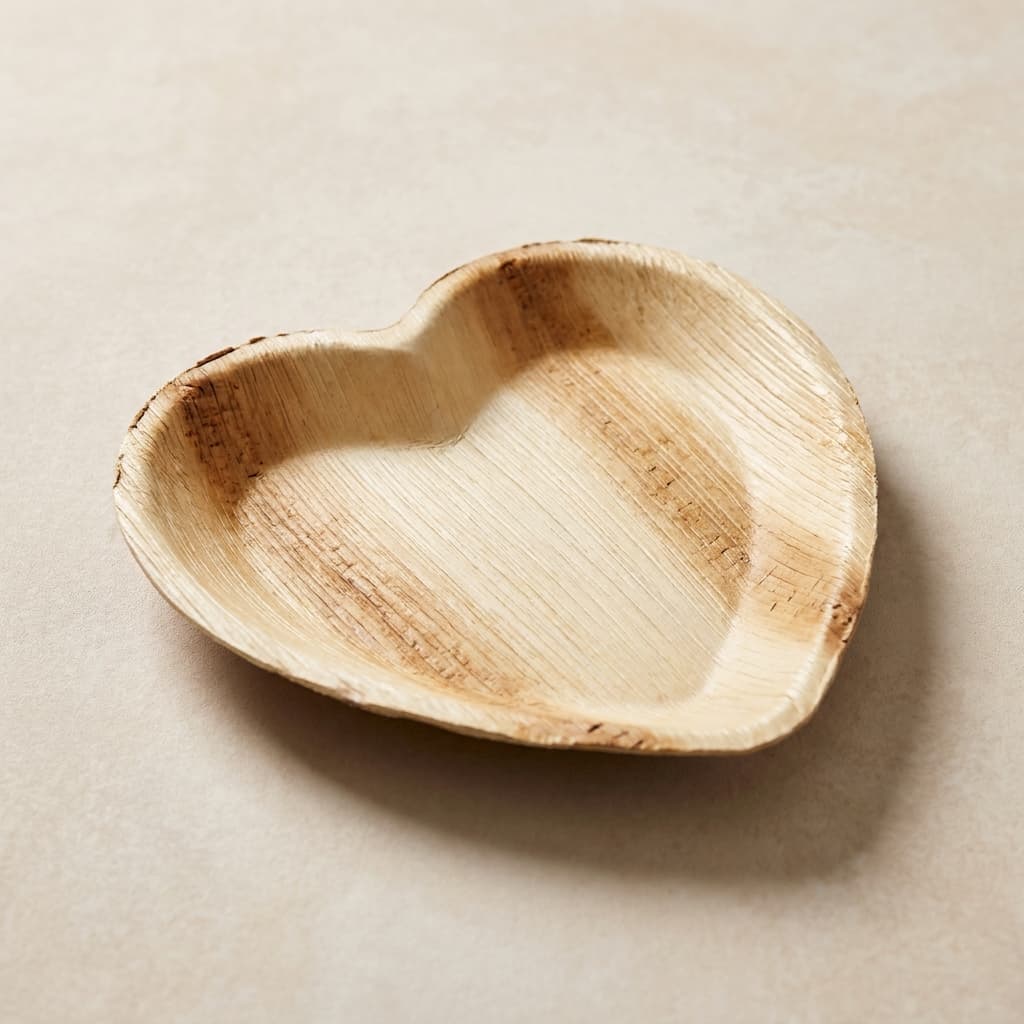 Areca Palm Heart Plates