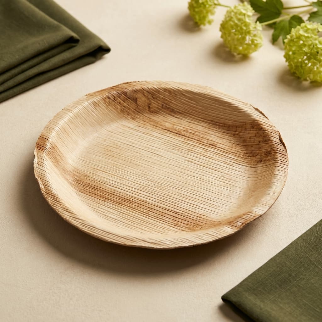 Areca Palm tableware by Tilipan